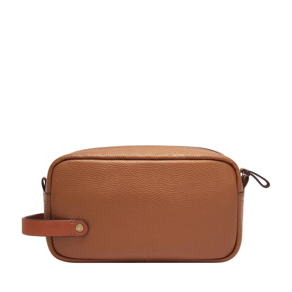 Fossil Men's Travel Leather Dopp Kit 1
