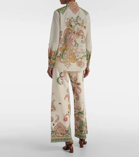 ETRO Printed cotton and silk shirt 3