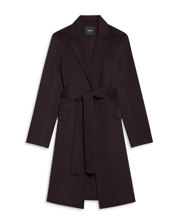 Theory Wool Cashmere Doubled Breasted Fitted Coat 5