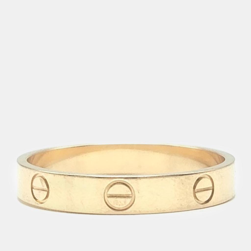 Cartier Cartier Pink Gold Love Ring Size 63