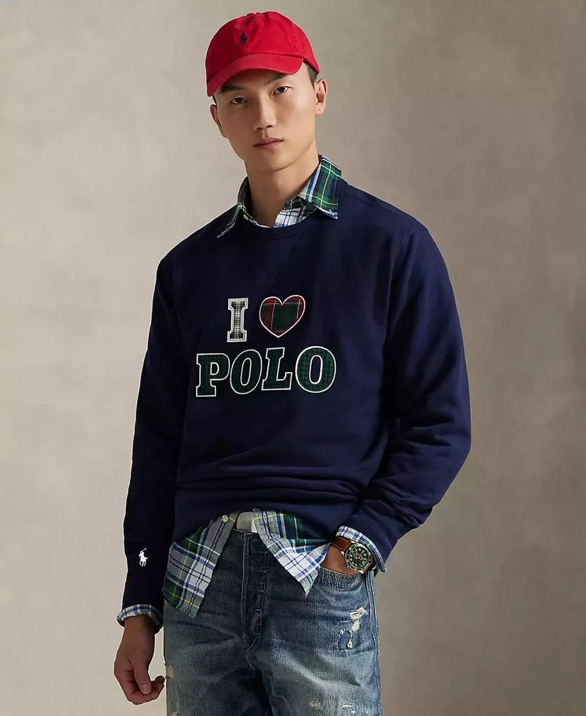 Ralph Lauren Men
s RL Fleece I Heart Polo Sweatshirt