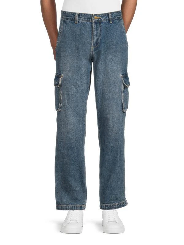 WeSC Relaxed Fit Cargo Jeans 1