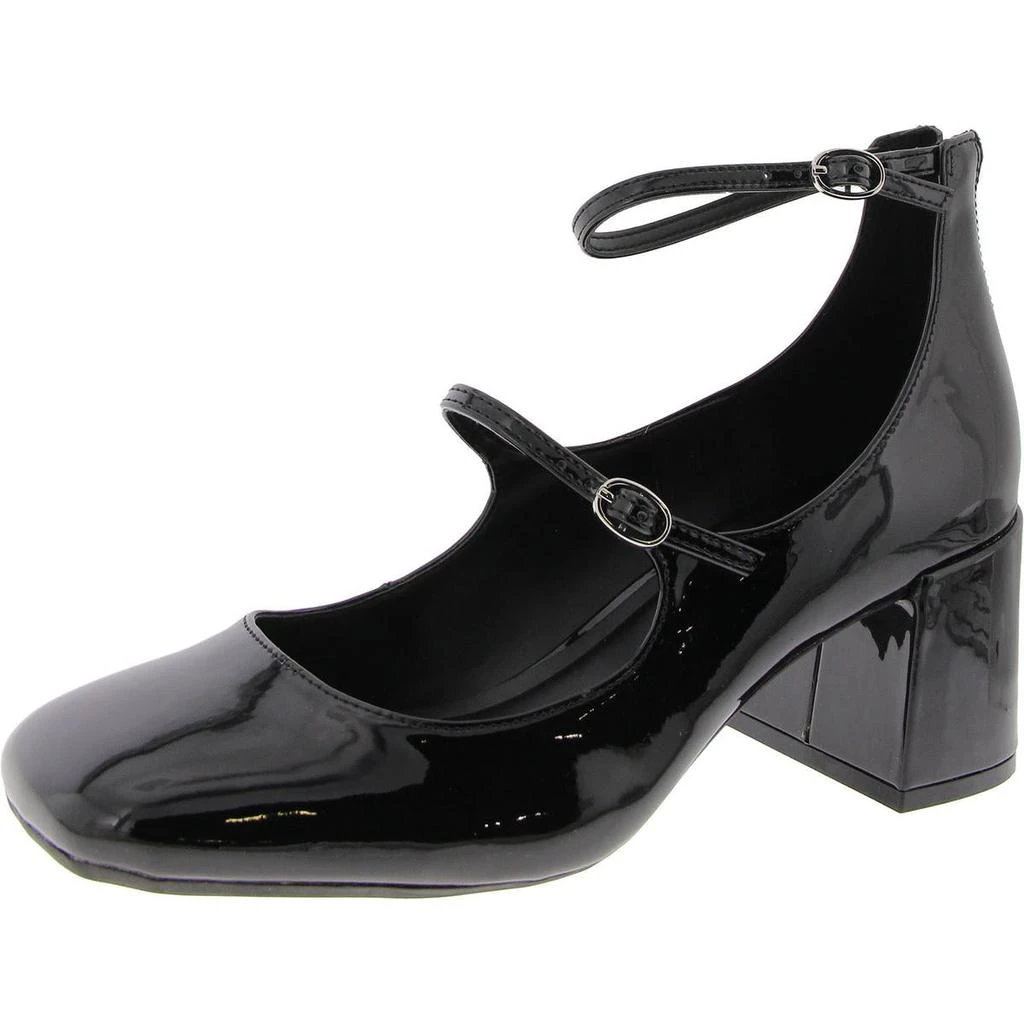 On 34th Tonii Womens Patent Square Toe Mary Jane Heels 1