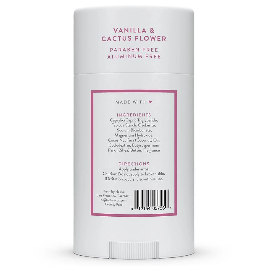 Native Deodorant Vanilla & Cactus Flower 7
