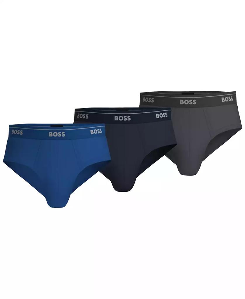 Hugo Boss Men
s 3-Pack Classic Assorted Color Solid Briefs