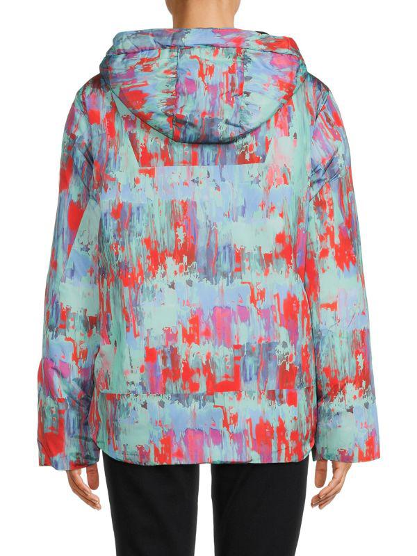 NOIZE Abstract Hooded Parka