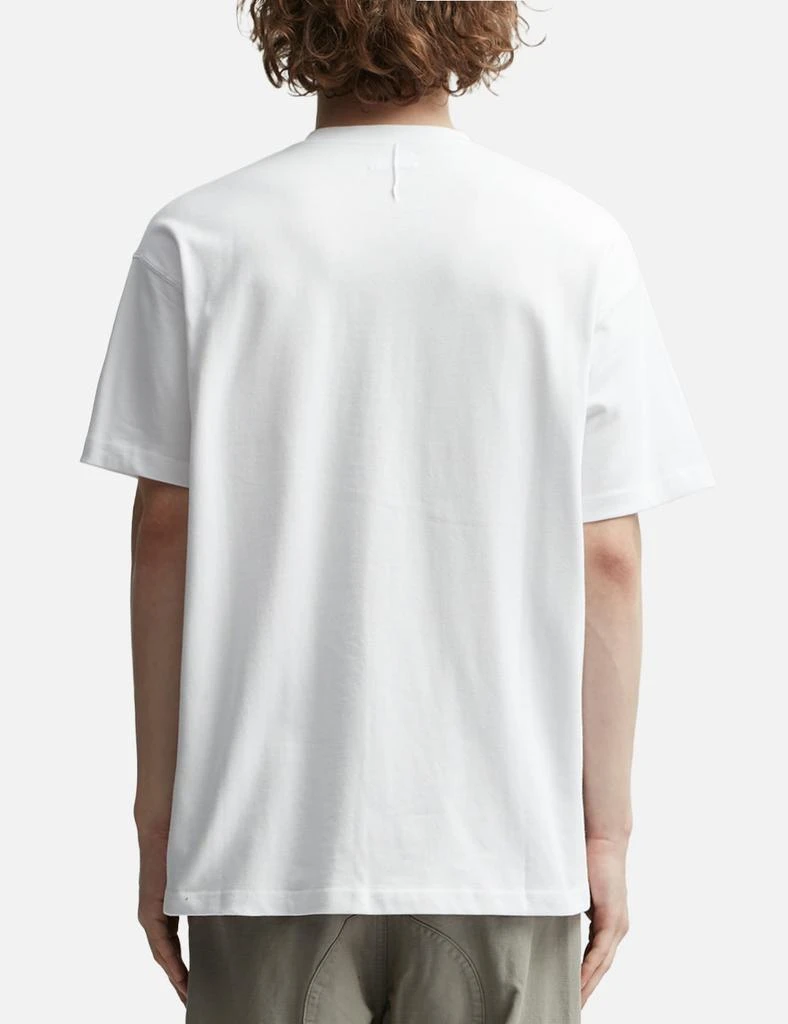 3.Paradis White Birds Outline T-shirt 4