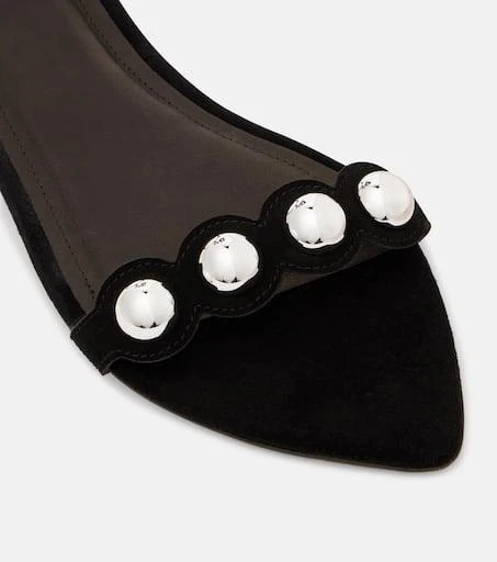 Isabel Marant Aselda studded suede sandals 5