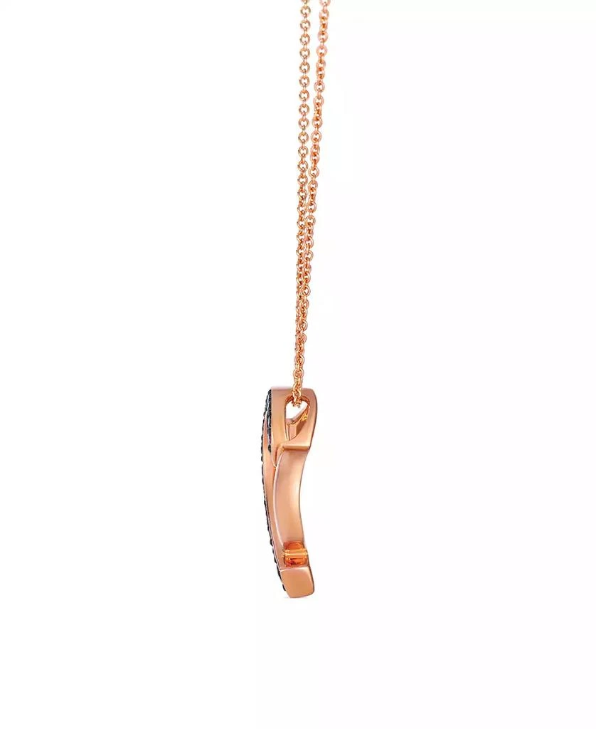 Le Vian Chocolate Diamond Pendant Necklace (0.42 ct. t.w.) in 14k Strawberry Gold 3