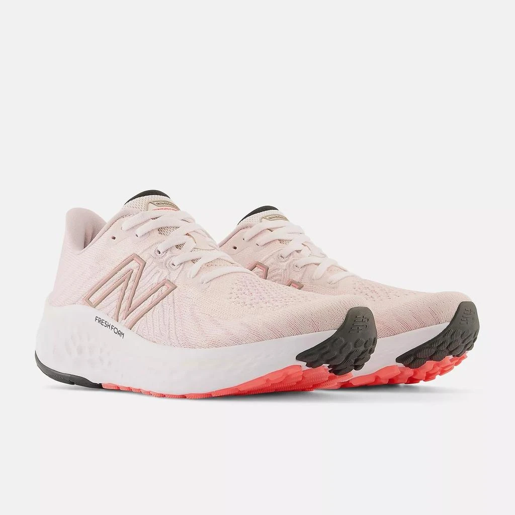 New Balance Women's Fresh Foam X Vongo V5 Running Shoes - B/medium Width In Washed Pink W/grapefruit 2