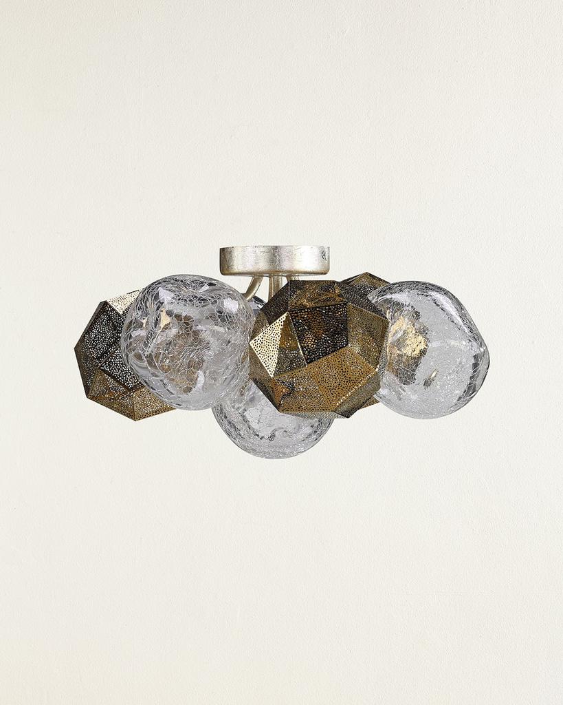 John Richard Vivaldi 3-Light Semi-Flush Mount