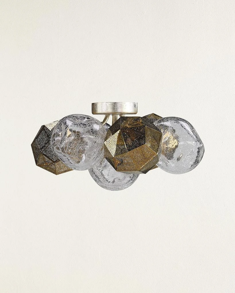 John Richard Vivaldi 3-Light Semi-Flush Mount 1