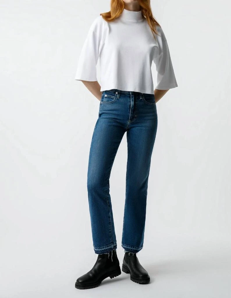 AMO Bella Crop Jean In Crush 1