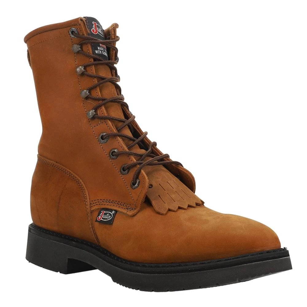 Justin Boots Conductor 8 inch Electrical Soft Toe Work Boots 2