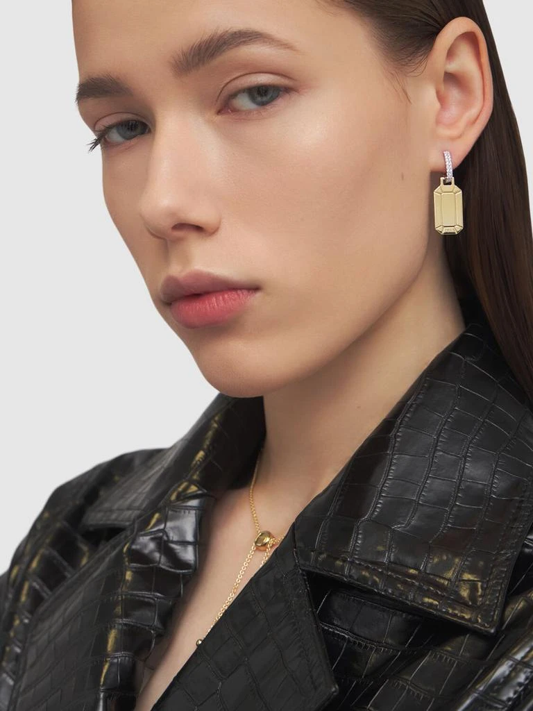 EÉRA Tokyo 18kt Gold & Diamond Mono Earring 1