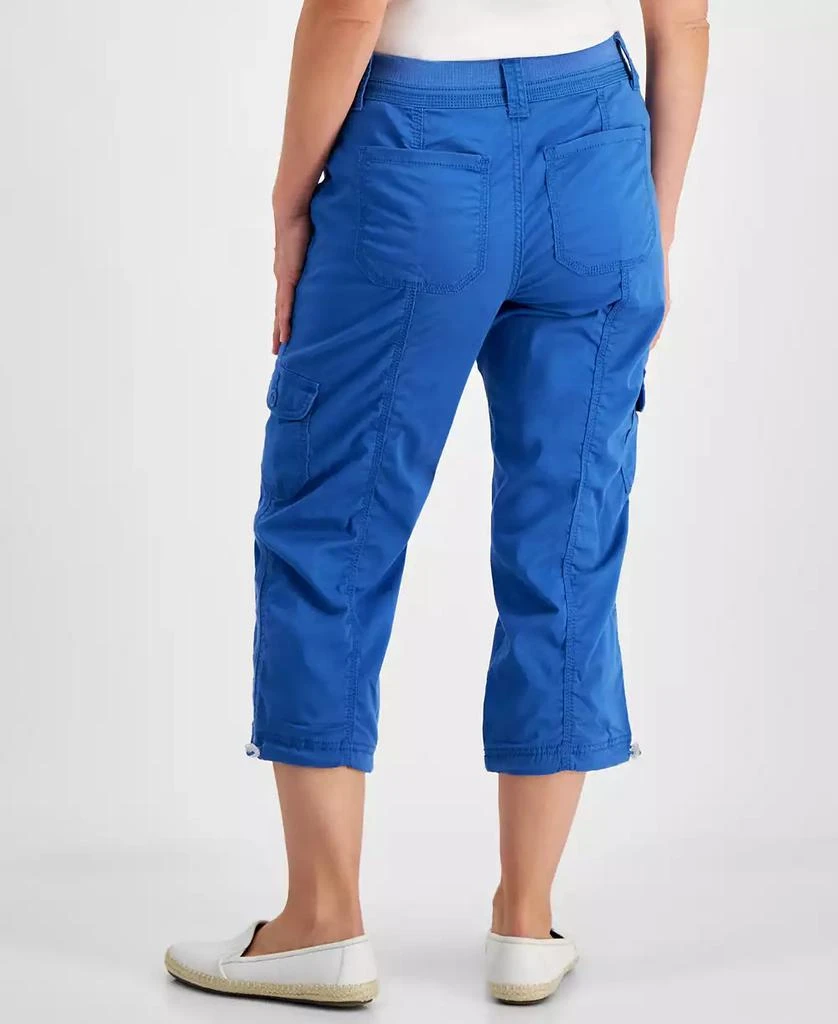Style & Co Petite Mid Rise Bungee-Hem Capri Pants, Created for Macy's 2