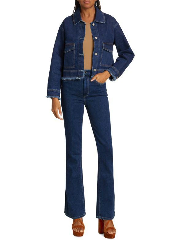 Le Jean Stella Flared Leg Jeans 7