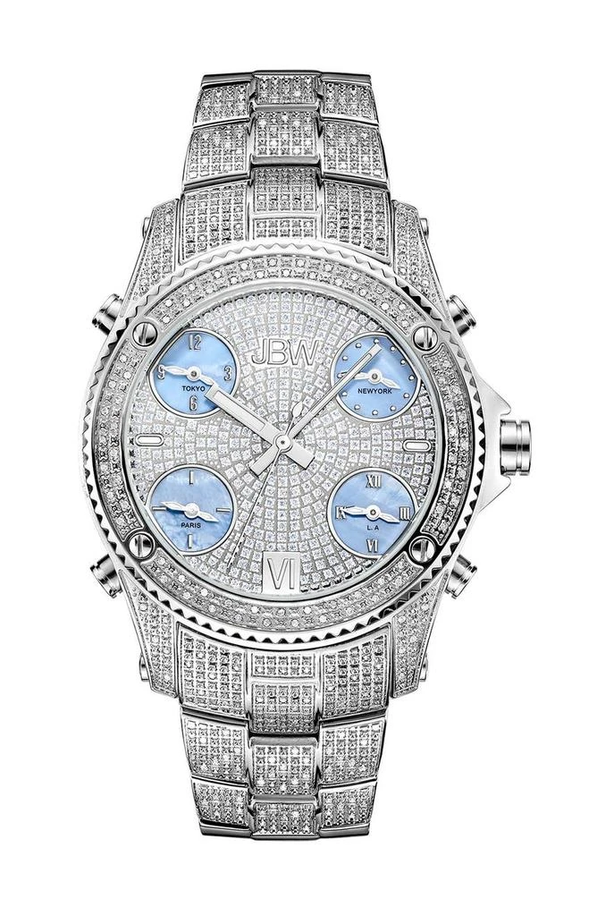 Jbw Men's Jet Setter Diamond Watch, 56mm - 2.34 ctw 1