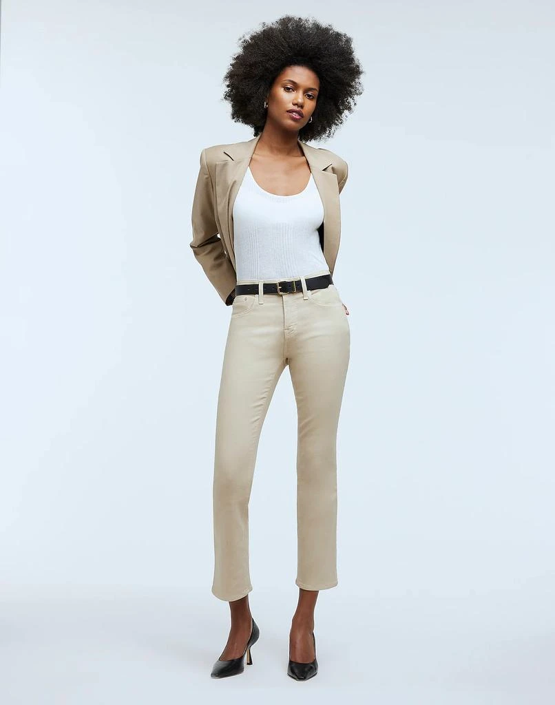 Madewell Kick Out Crop Jeans: Coated Edition 1
