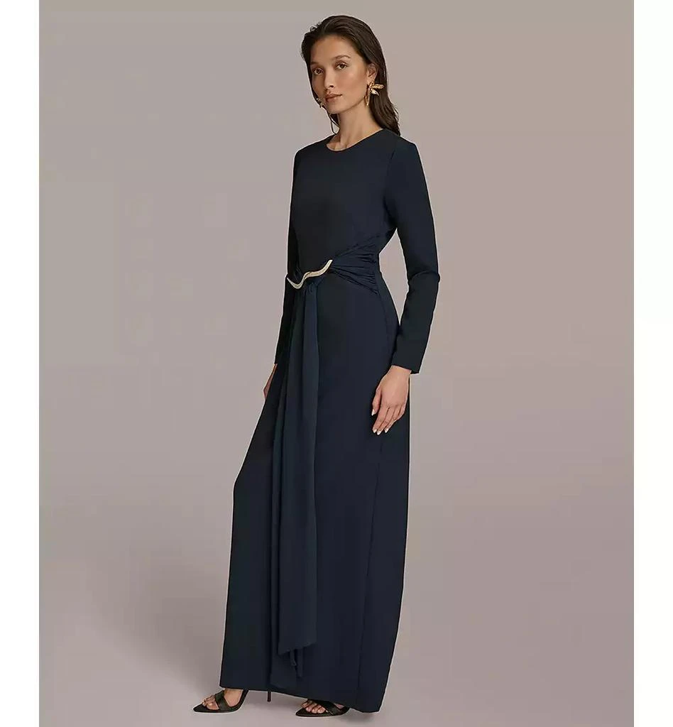 Donna Karan Women's Jewel-Neck Embellished Gown 2
