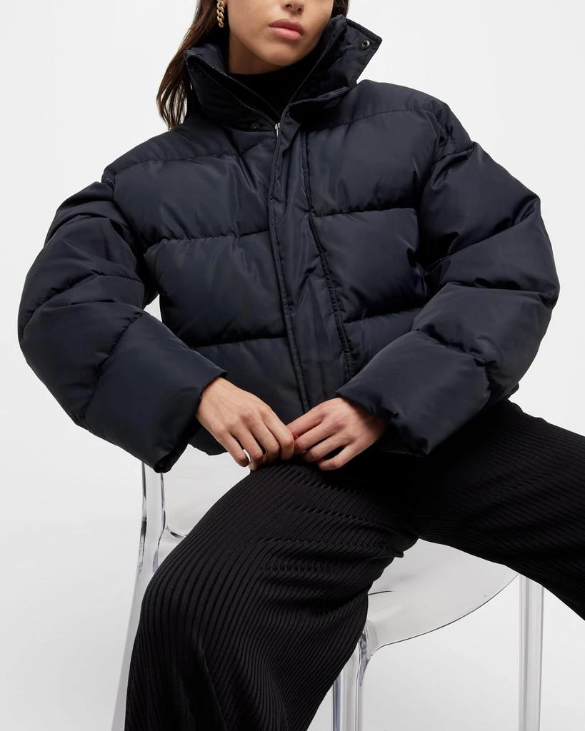 Balenciaga BB Logo Embroidered Puffer Jacket 7