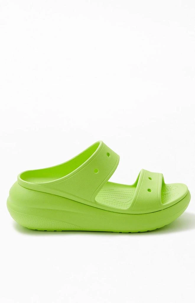 Crocs Women's Green Classic Crush Sandals 1