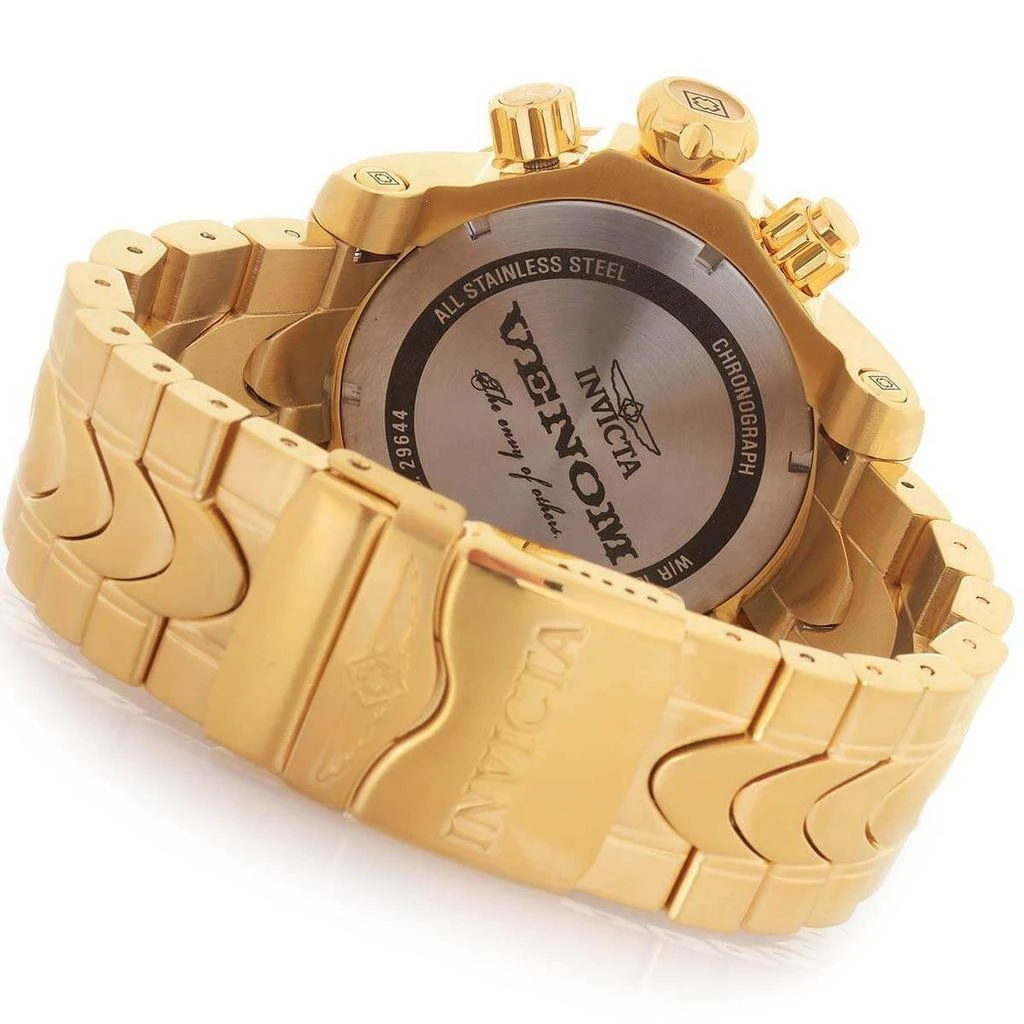 Invicta Invicta Men's Chronograph Watch - Venom Gunmetal Dial Yellow Gold Bracelet | 29644 2