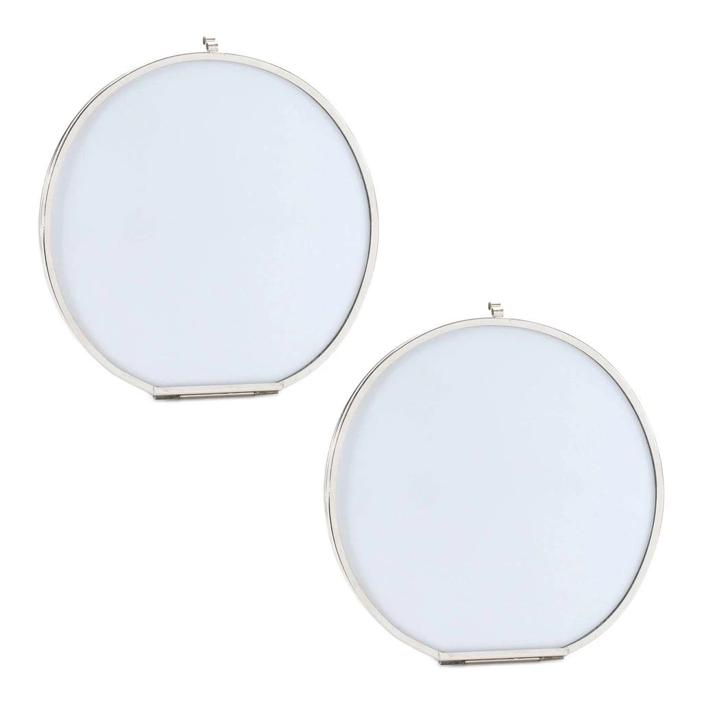 Hivvago Round Iron Picture Frame (Set of 2) 2