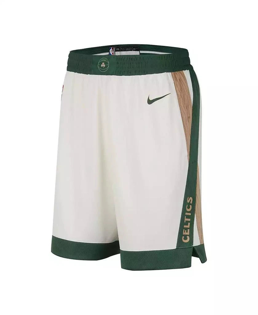 Nike Men's Cream Boston Celtics 2023/24 City Edition Swingman Shorts 2