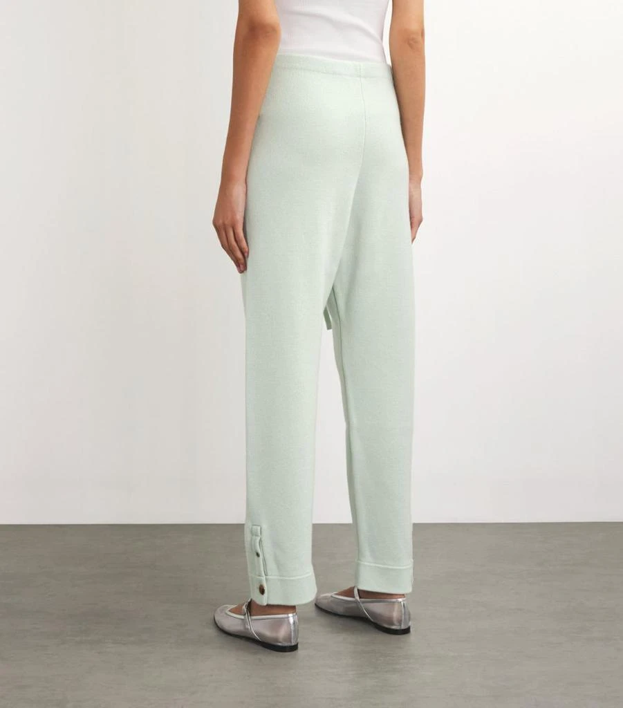GOD'S TRUE CASHMERE Unisex Cashmere and Tiger's Eye Straight Sweatpants 8