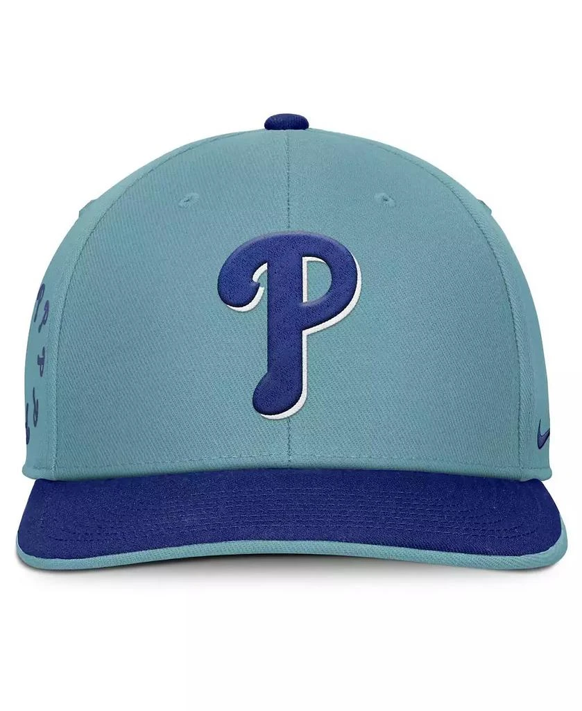 NIKE Men's Turquoise Philadelphia Phillies Father's Day Pro Performance Snapback Hat 2