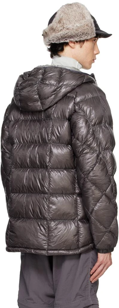 And Wander Gray Diamond Stitch Down Jacket 3