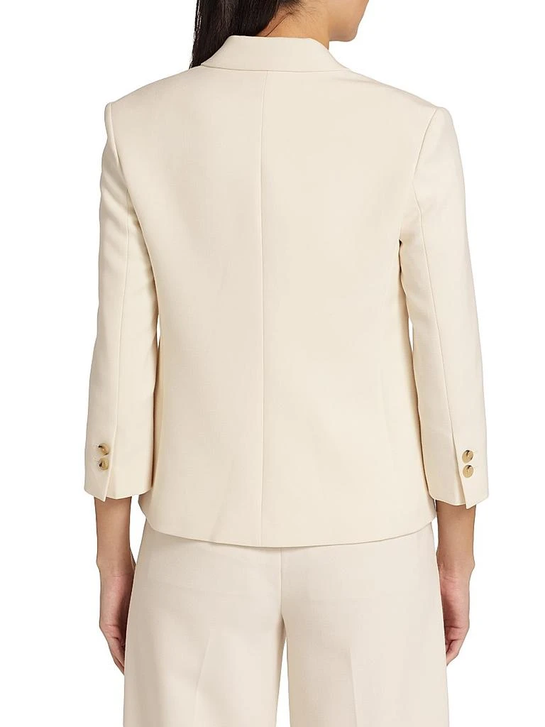 Vince Crepe Single-Breasted Blazer 5