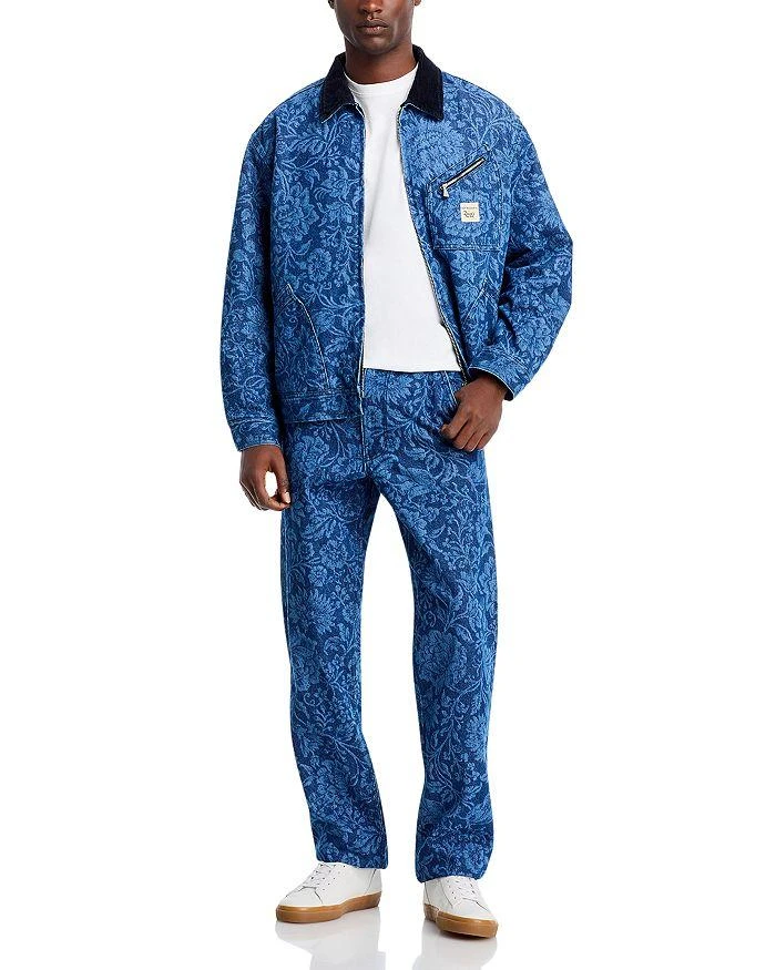 ROŸ ROGER'S x Dave's New York Lasered Denim Straight Fit Jeans - Exclusive 2