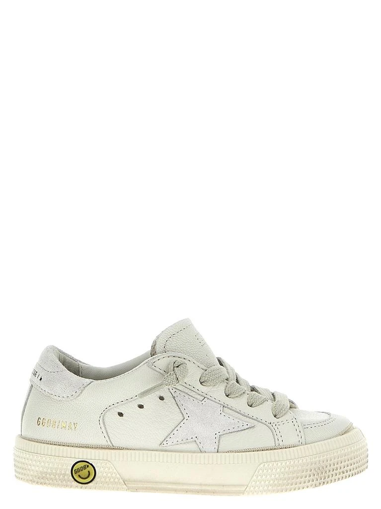 Golden Goose Golden Goose Kids Star-Patch Round Toe Sneakers 1