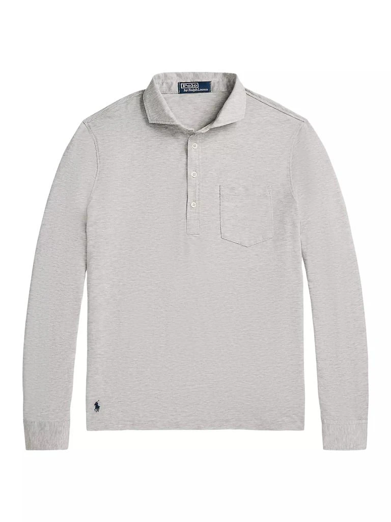 Ralph Lauren Lisle Cotton Long-Sleeve Polo Shirt 1