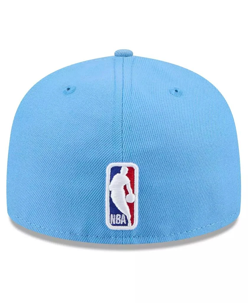 New Era Men's Light Blue Cleveland Cavaliers 2024/25 City Edition 59FIFTY Fitted Hat 2