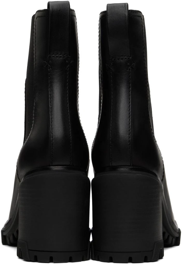 Rag & Bone Black Shiloh High Chelsea Boots 2