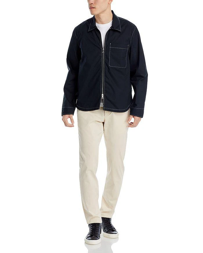 Officine Générale Zip Front Topstitched Jacket 2