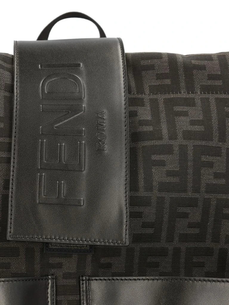 Fendi Fendi FF Jacquard Fendi Strike Medium Backpack 4
