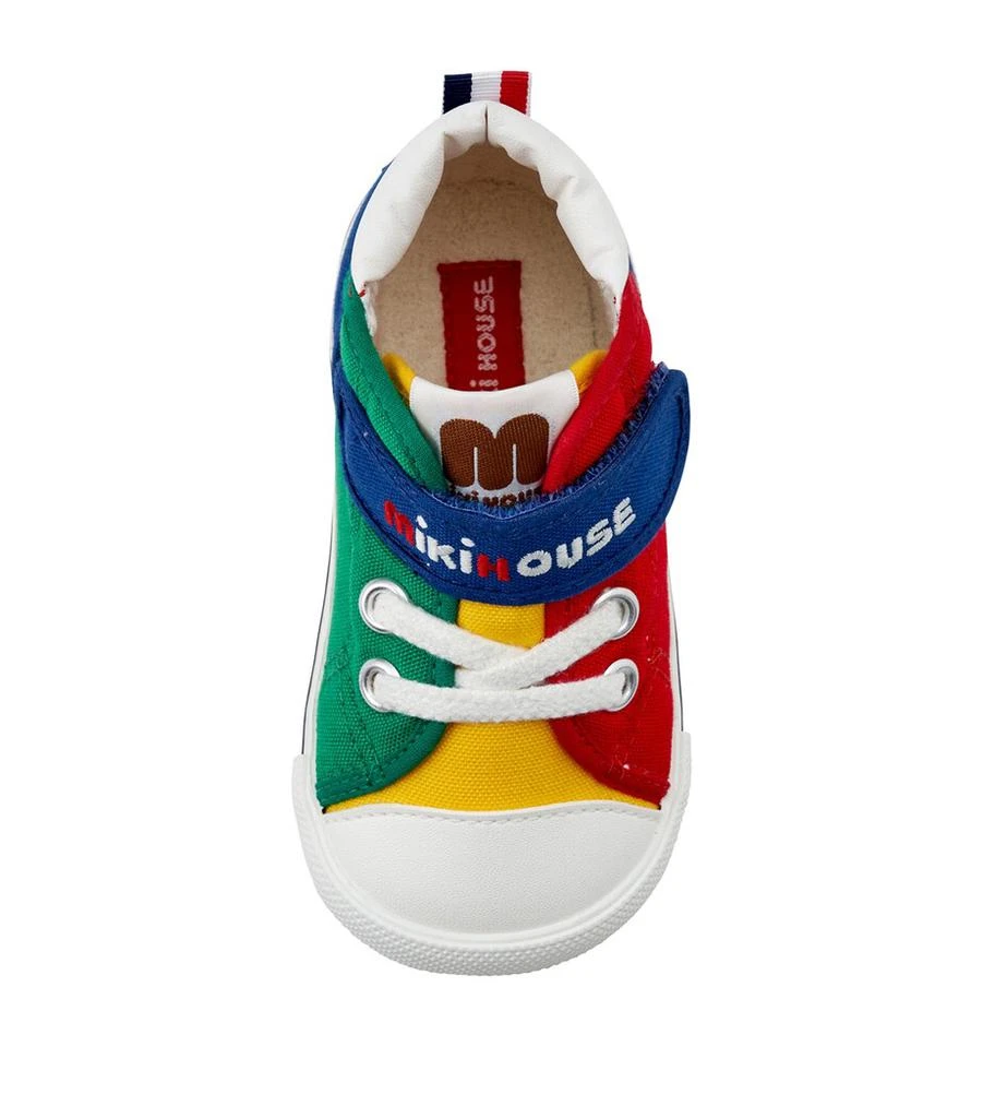 Miki House Velcro High-Top Sneakers 6