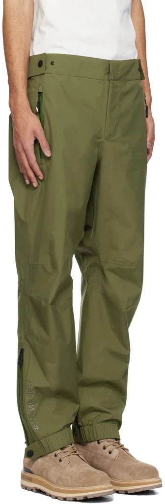 Moncler Khaki Waterproof Trousers 2