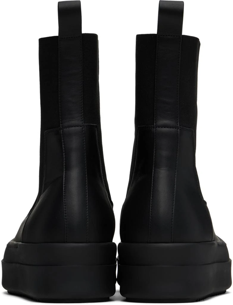 Rick Owens Black Porterville Mega Bumper Beatle Chelsea Boots 2