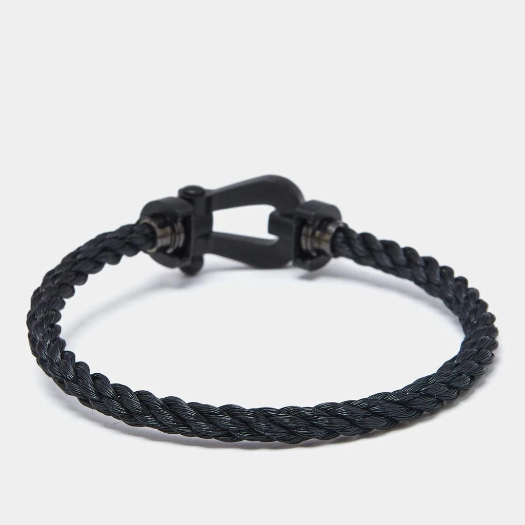 Fred Fred Force 10 Black Diamonds Titanium Steel Bracelet 17 2