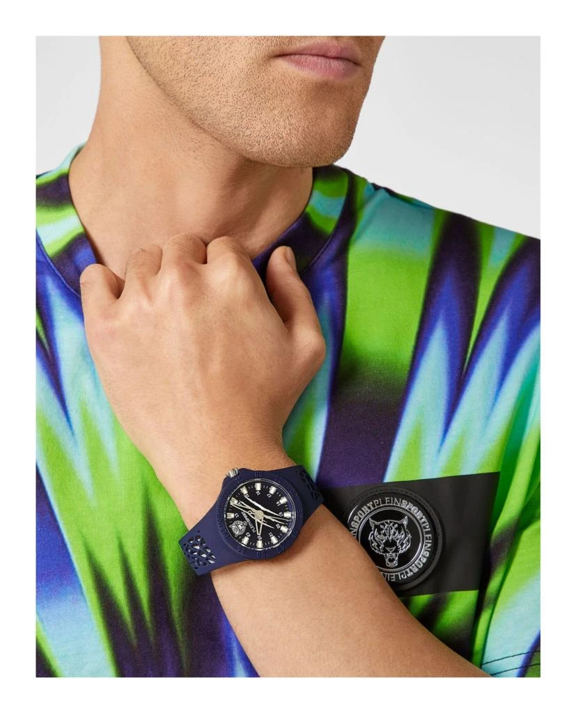 Plein Sport Thunderstorm Silicone Watch 5