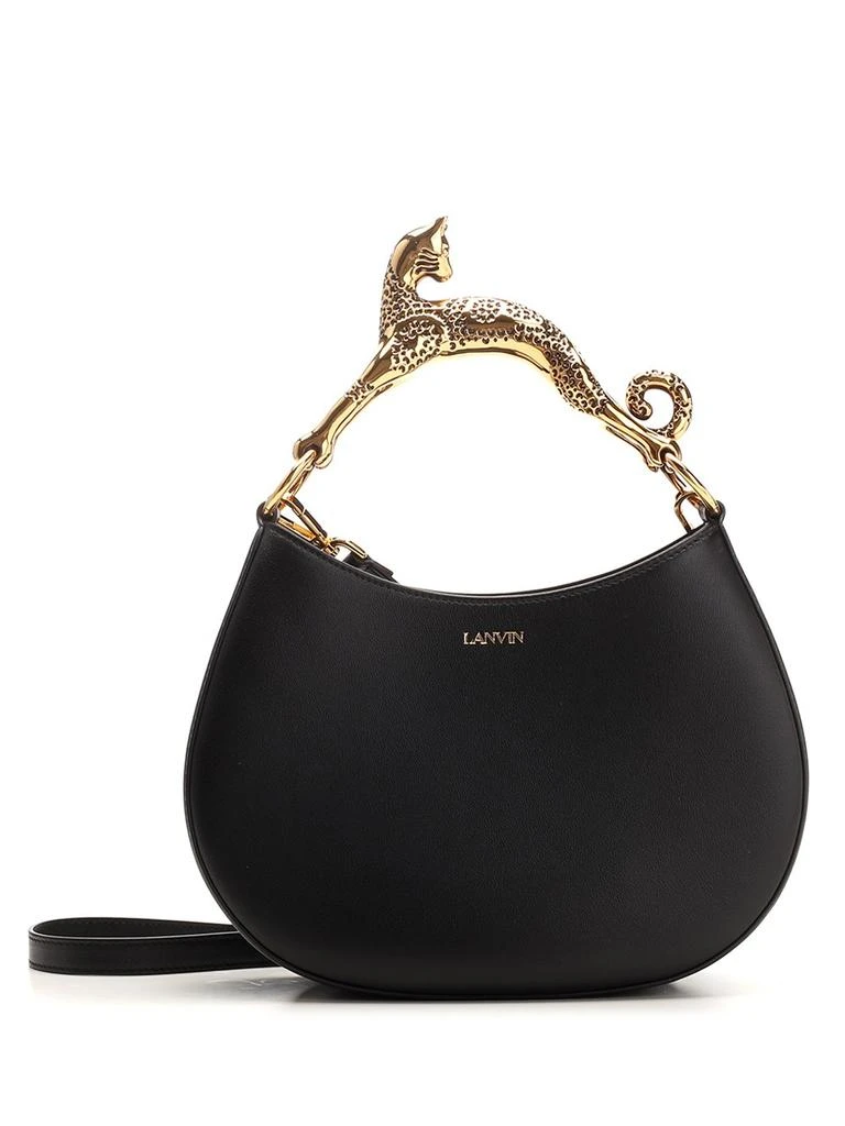 Lanvin Lanvin Embellished Handle Zipped Tote Bag 1