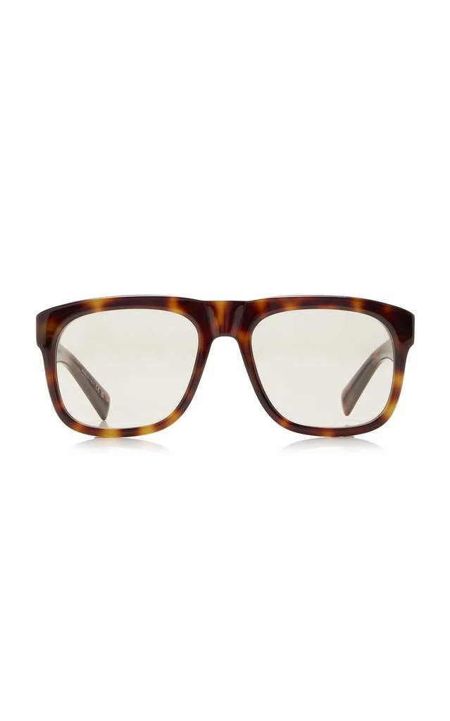 Yves Saint Laurent Saint Laurent - Aviator-Frame Acetate Sunglasses - Green - OS - Moda Operandi 1