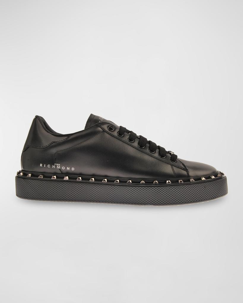 John Richmond Men's Studded Low-Top Sneakers