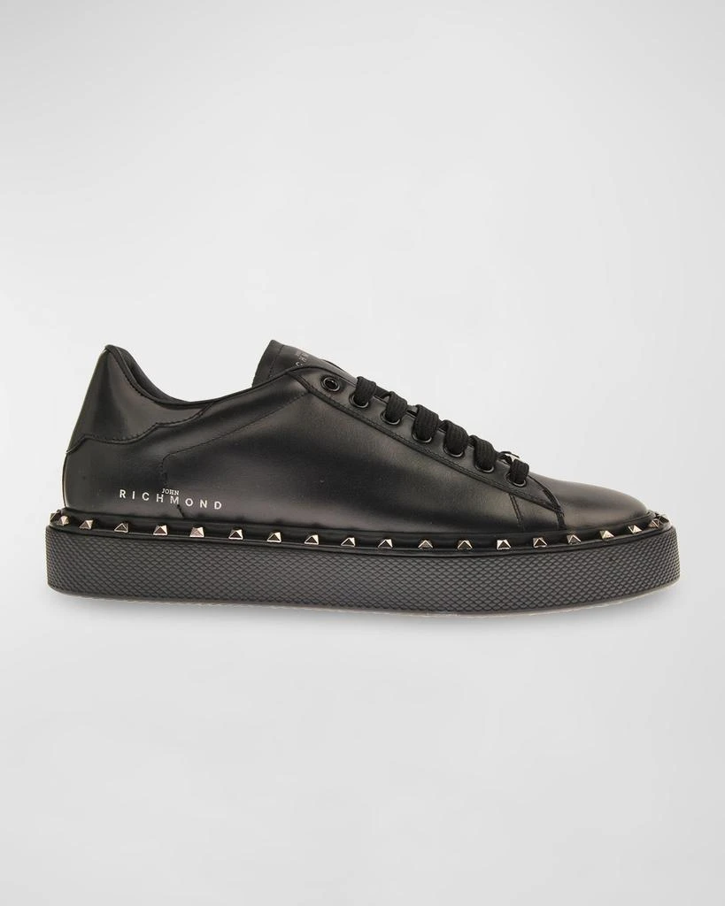 John Richmond Men's Studded Low-Top Sneakers 1