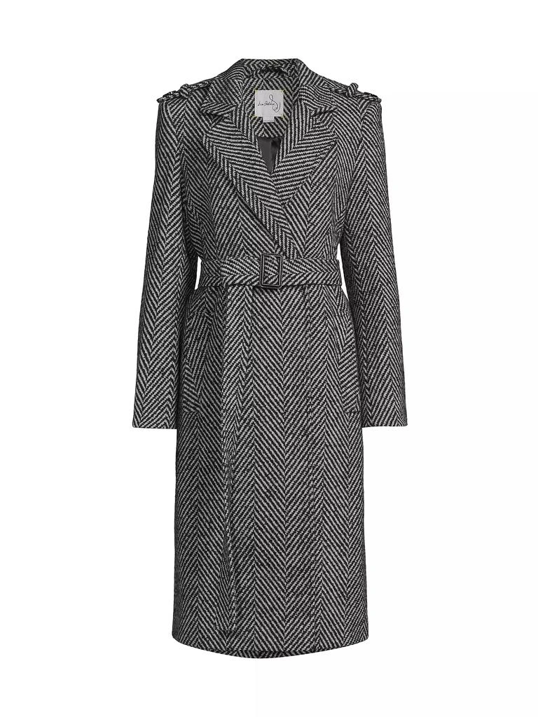 Sam Edelman Herringbone Wrap Coat 1